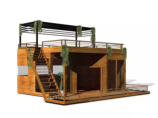 Floating Boat Yatch Modern House