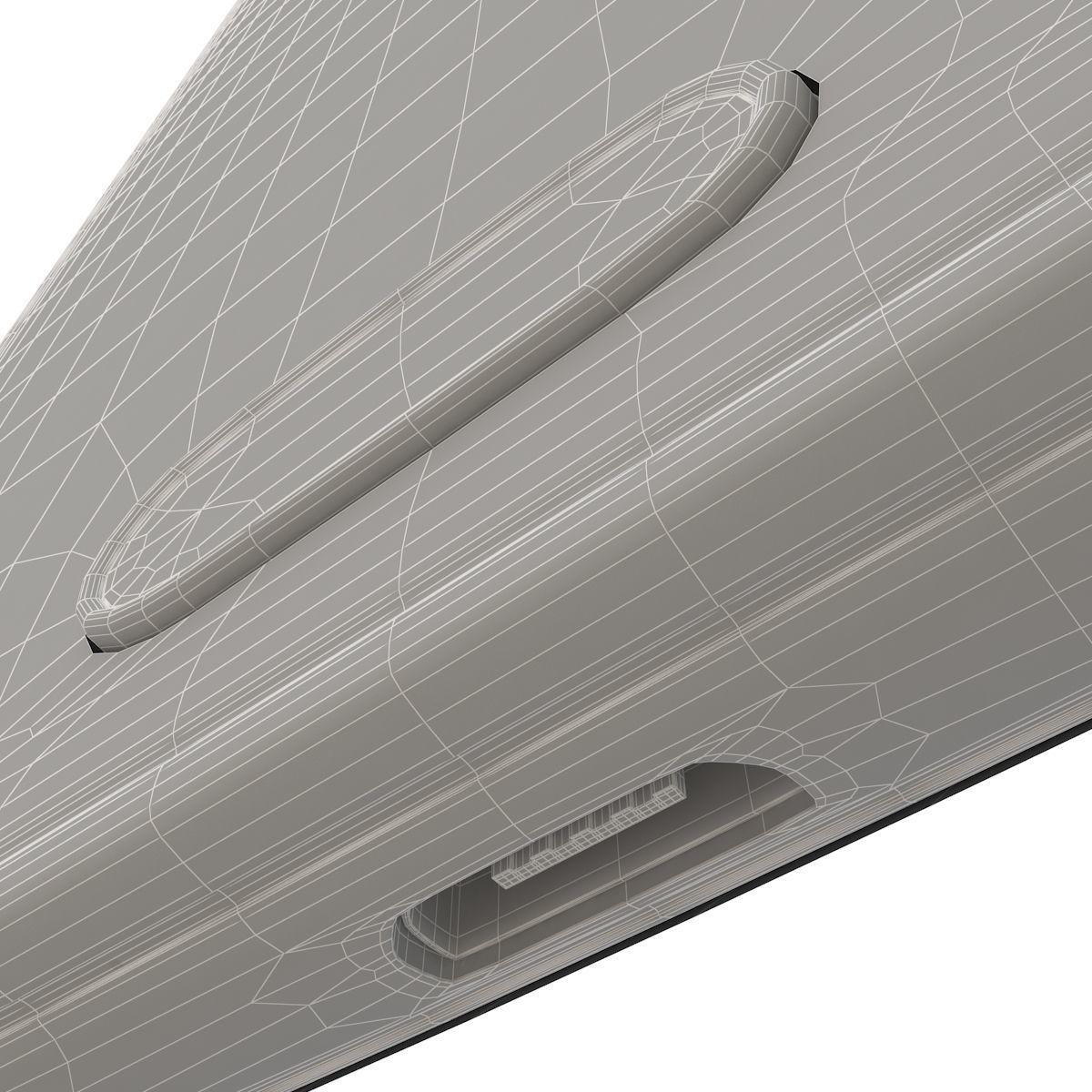 Samsung Galaxy Ace NXT Black 3D model_12