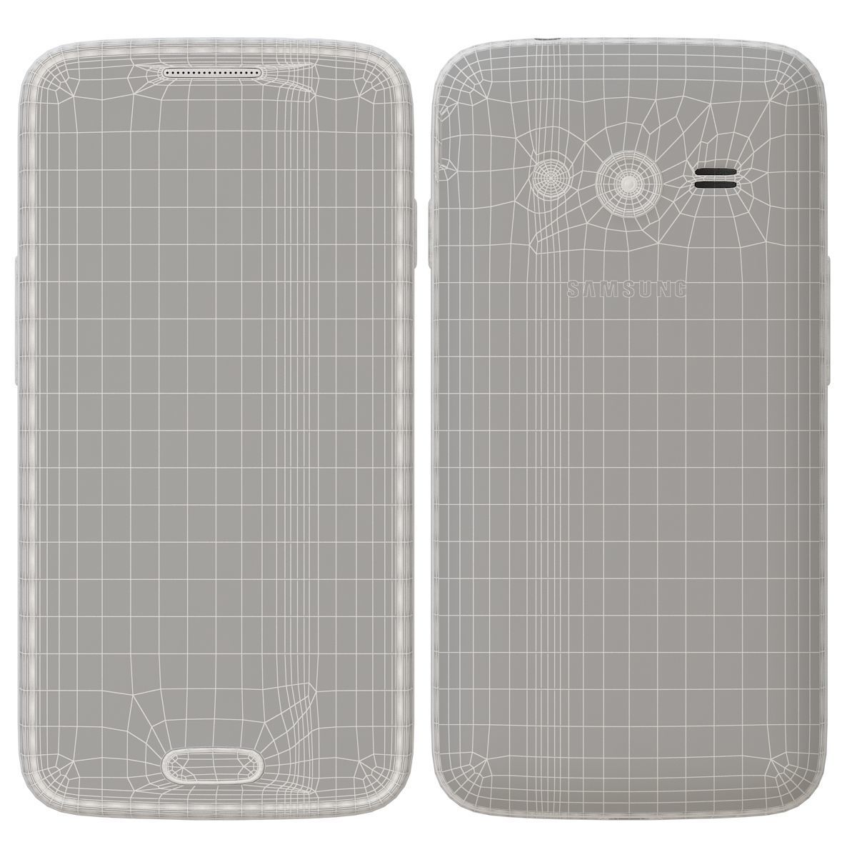 Samsung Galaxy Ace NXT Black 3D model_11