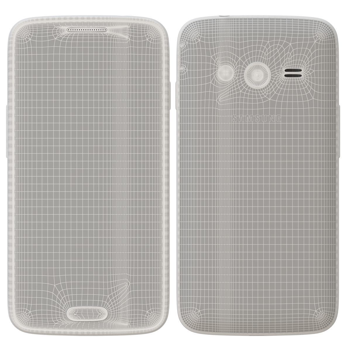 Samsung Galaxy Ace NXT Black 3D model_10