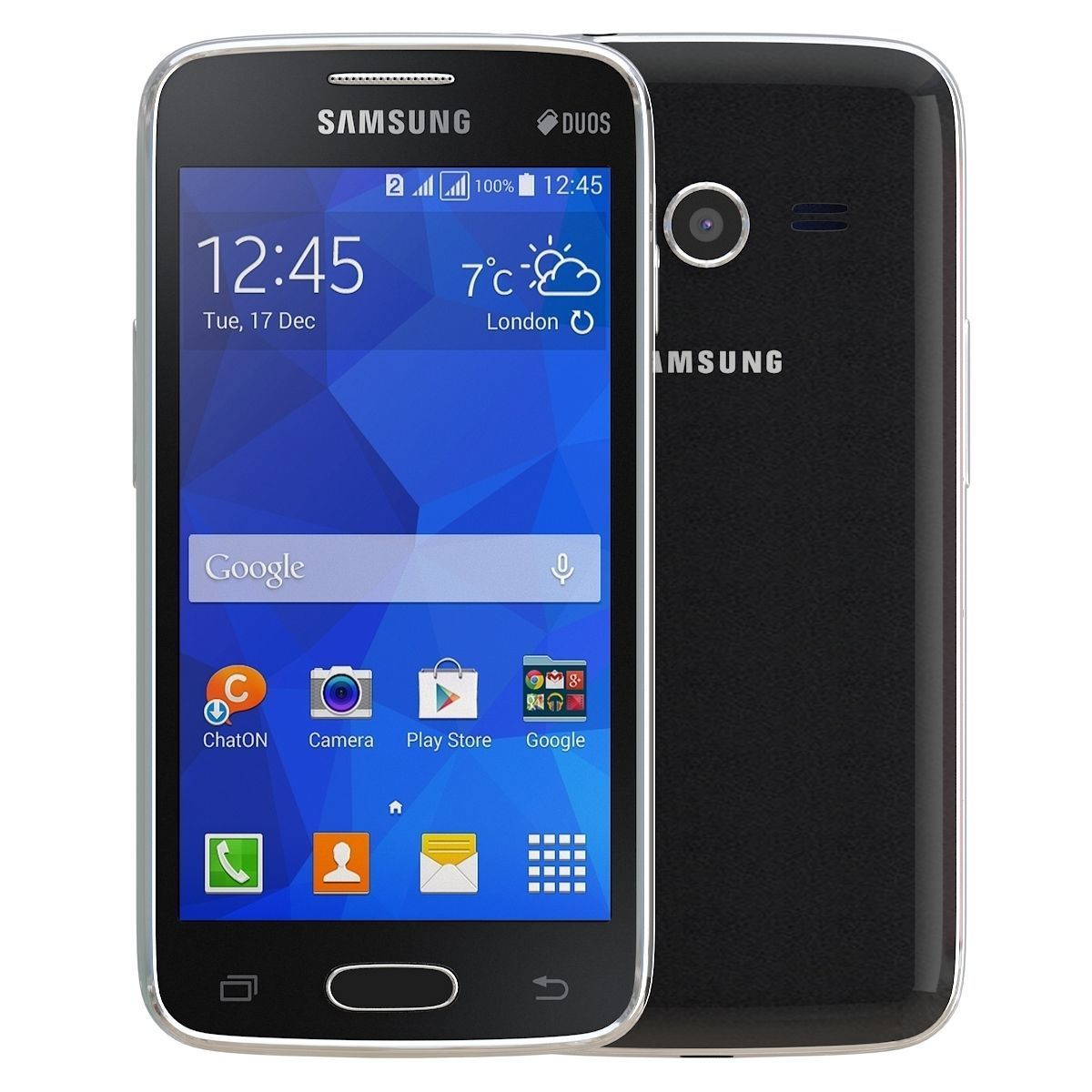 Samsung Galaxy Ace NXT Black 3D model_1