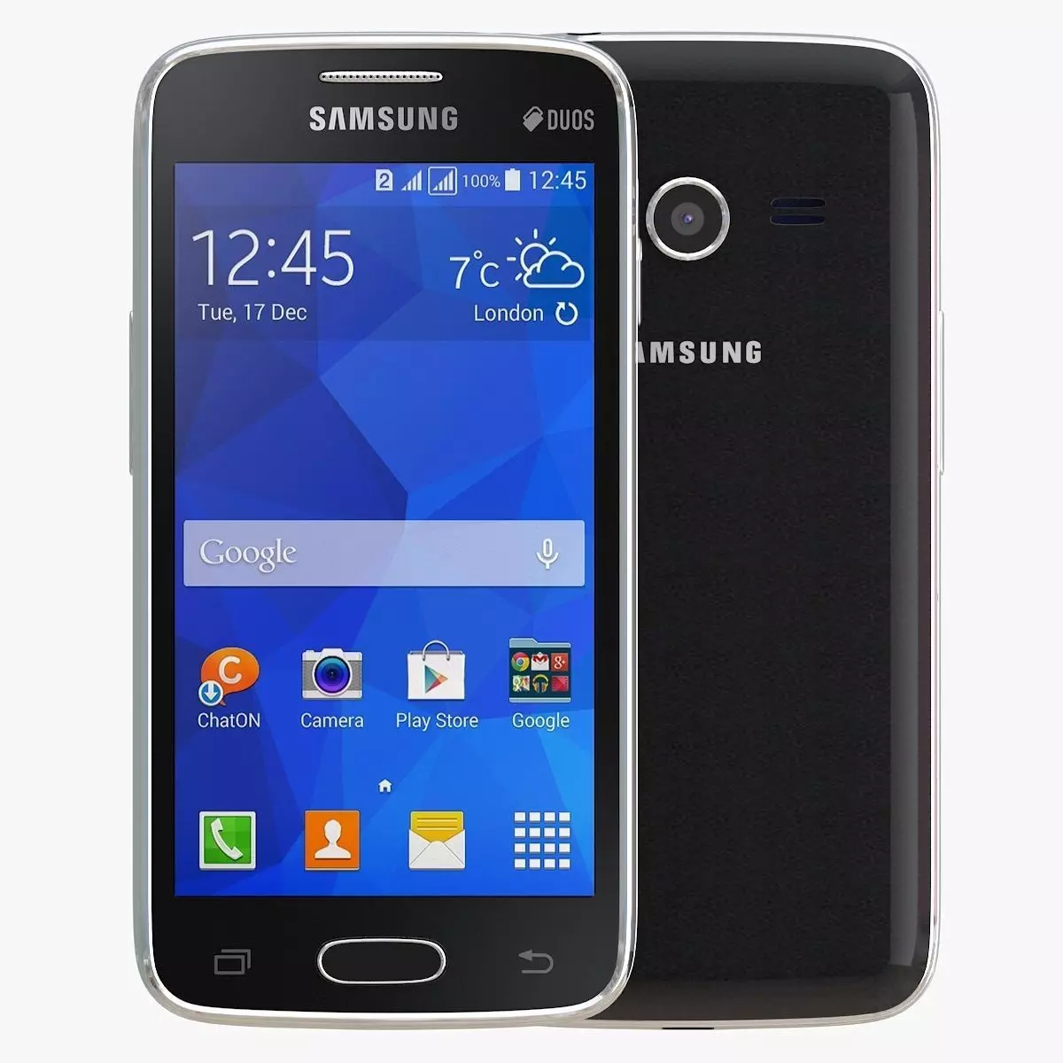Samsung Galaxy Ace NXT Black 3D model_0