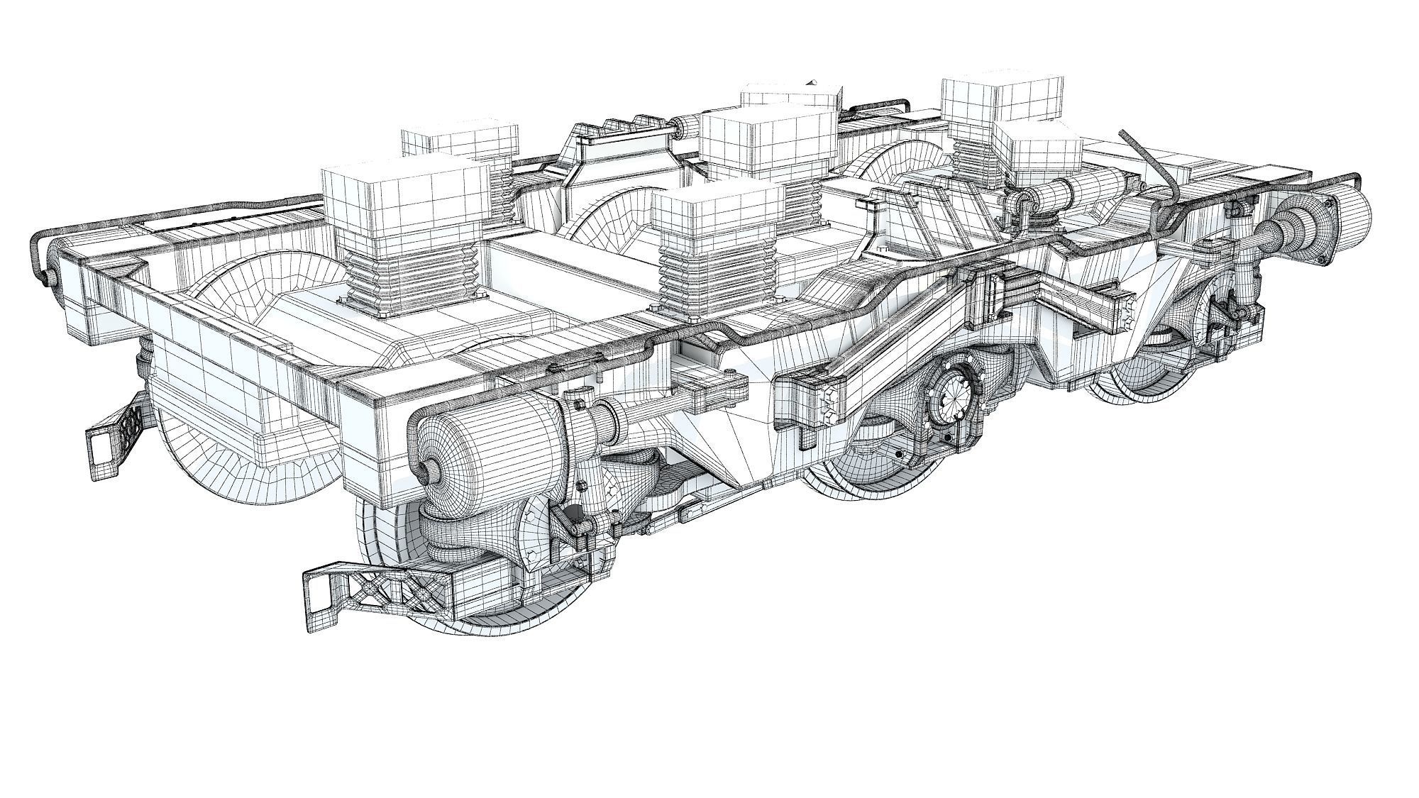 Train Wheels 3D model_13