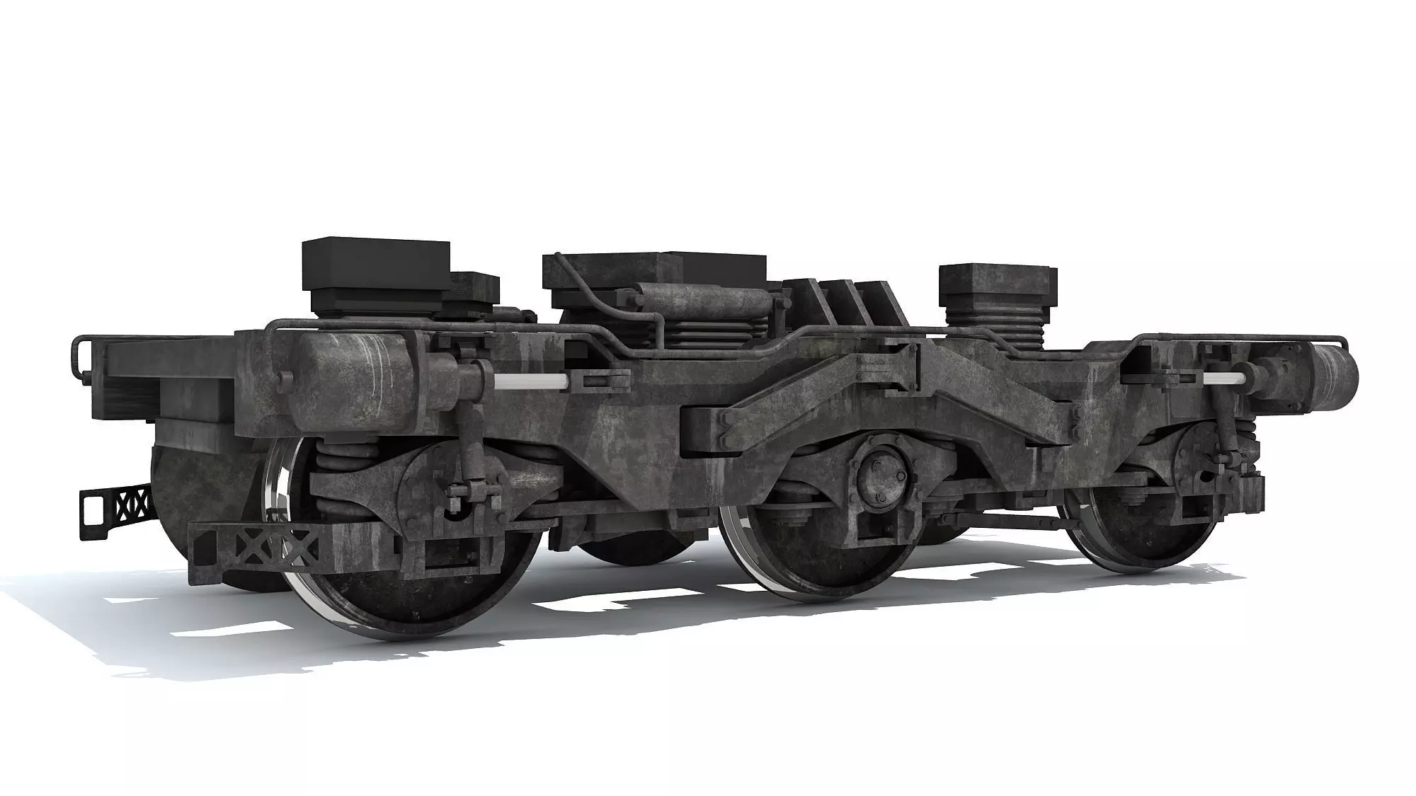 Train Wheels 3D model_0