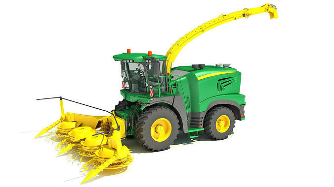 Combine Harvester 2020 3D model