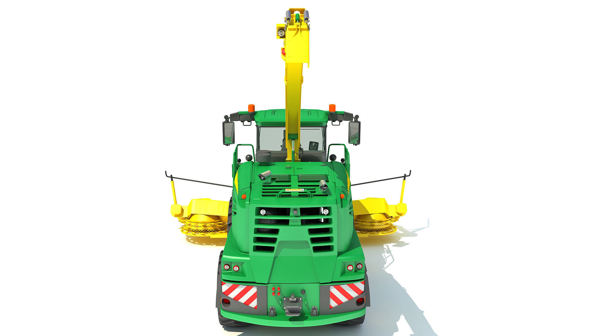 Combine Harvester 2020 3D model_3
