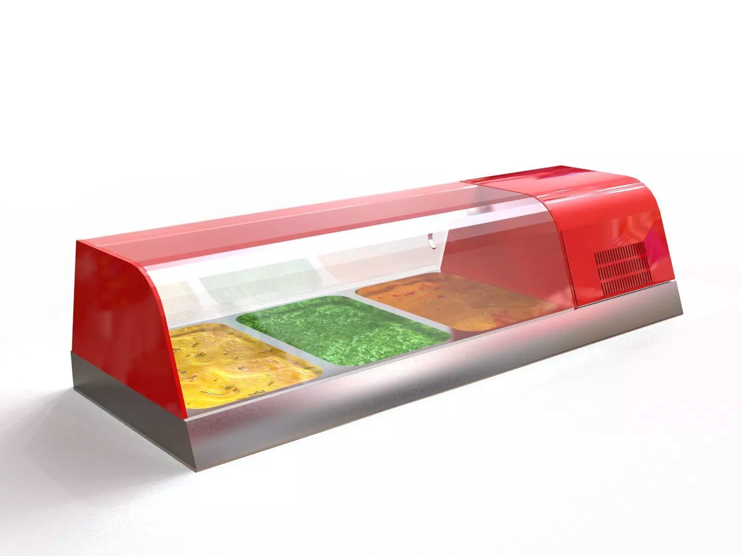 Refrigeration showcase 3D model