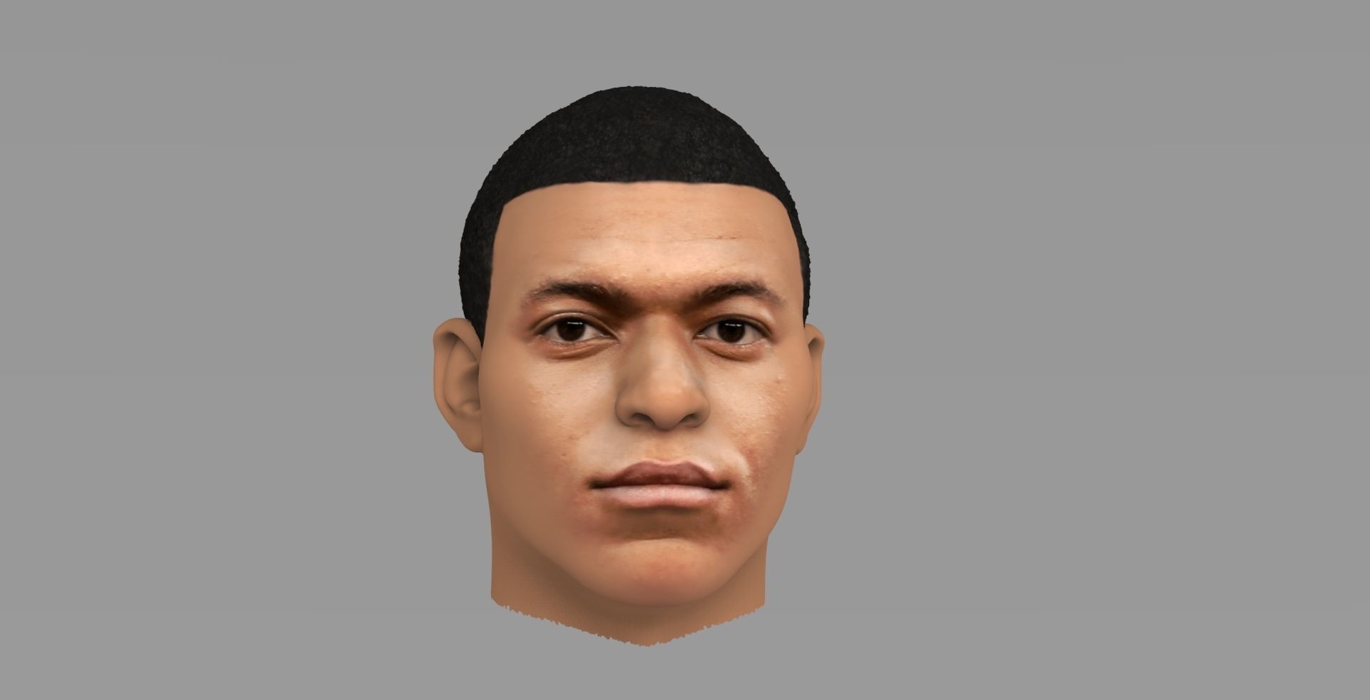 Kylian Mbappe 3D model_8
