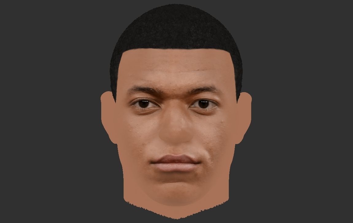 Kylian Mbappe 3D model_18