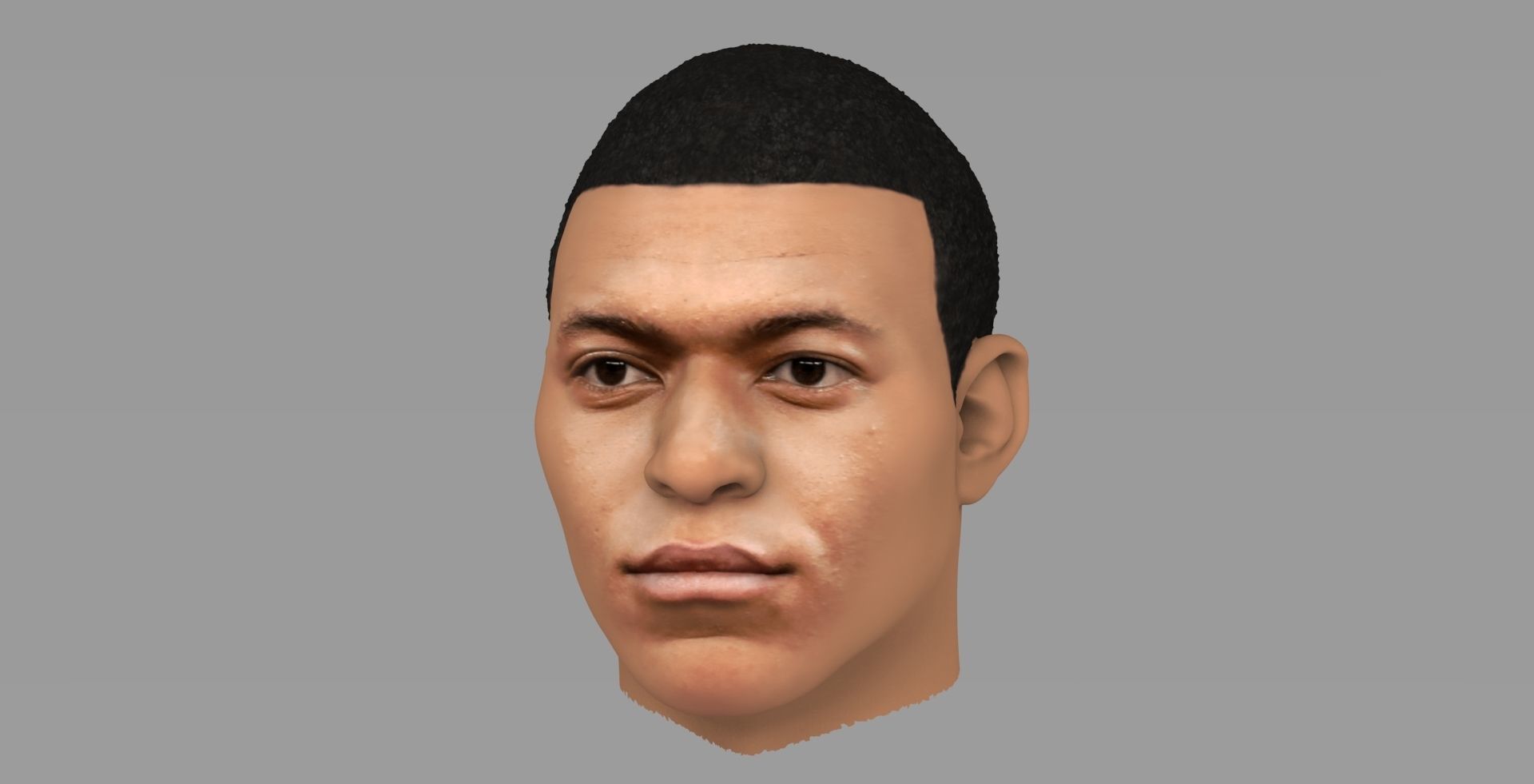 Kylian Mbappe 3D model_1