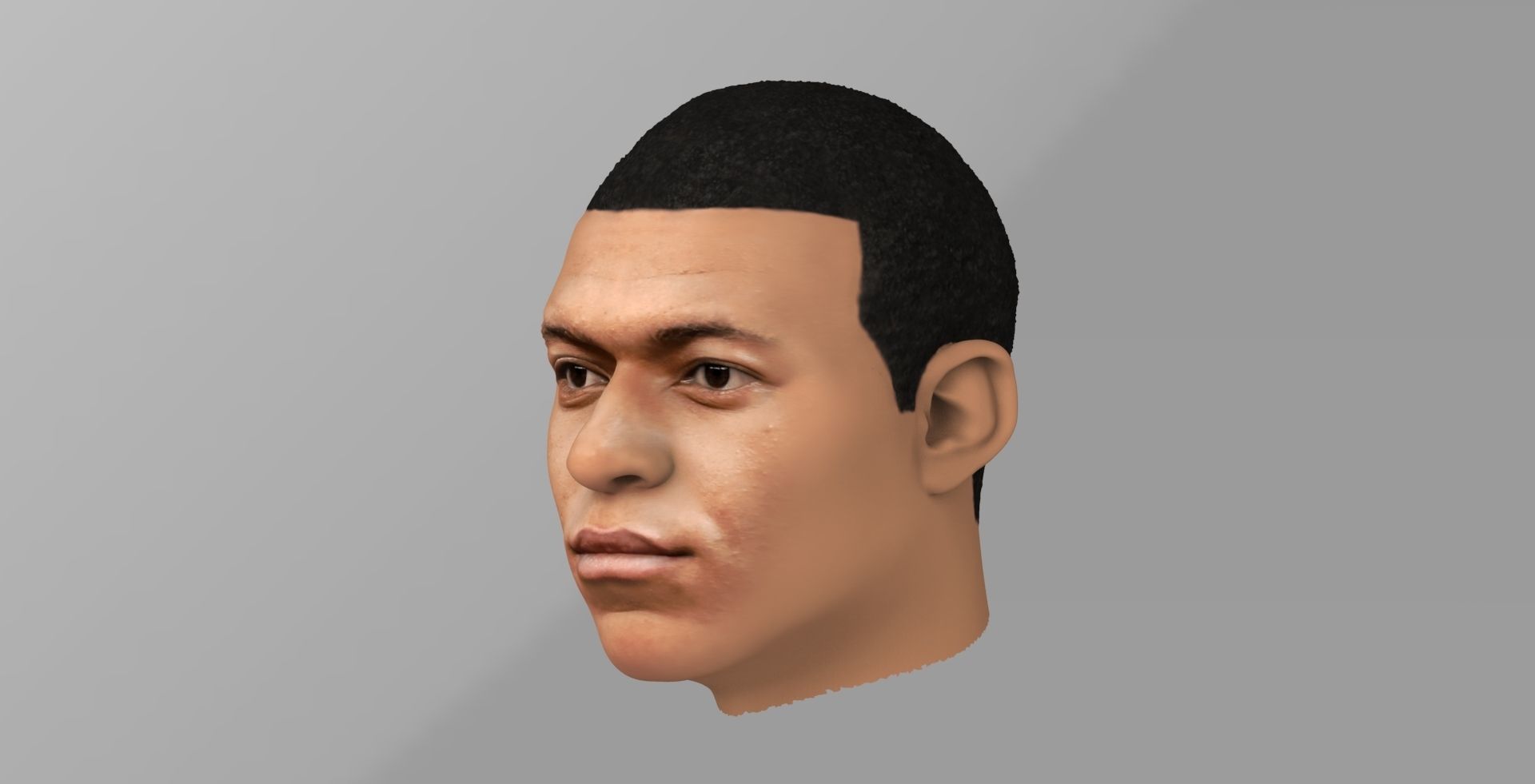Kylian Mbappe 3D model_2