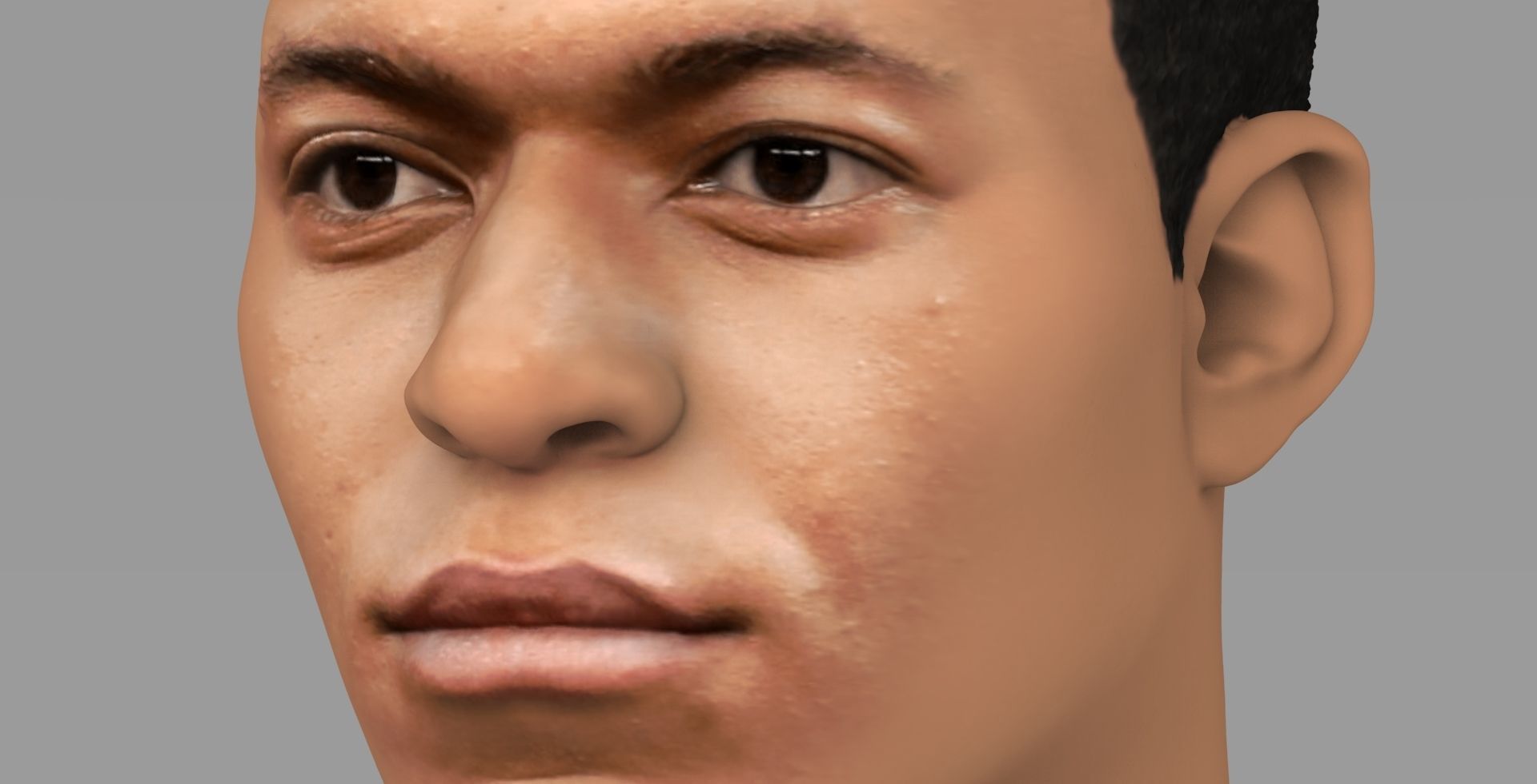 Kylian Mbappe 3D model_12