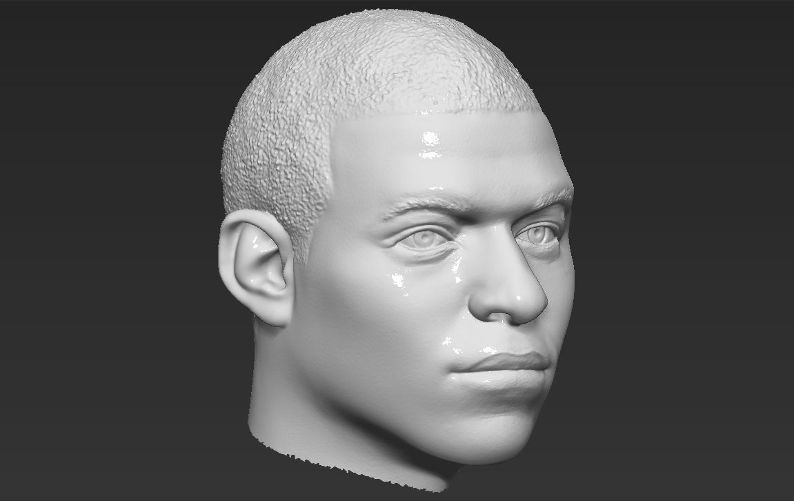 Kylian Mbappe 3D model_29