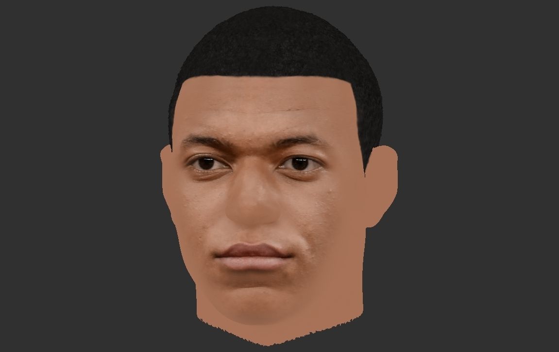 Kylian Mbappe 3D model_16