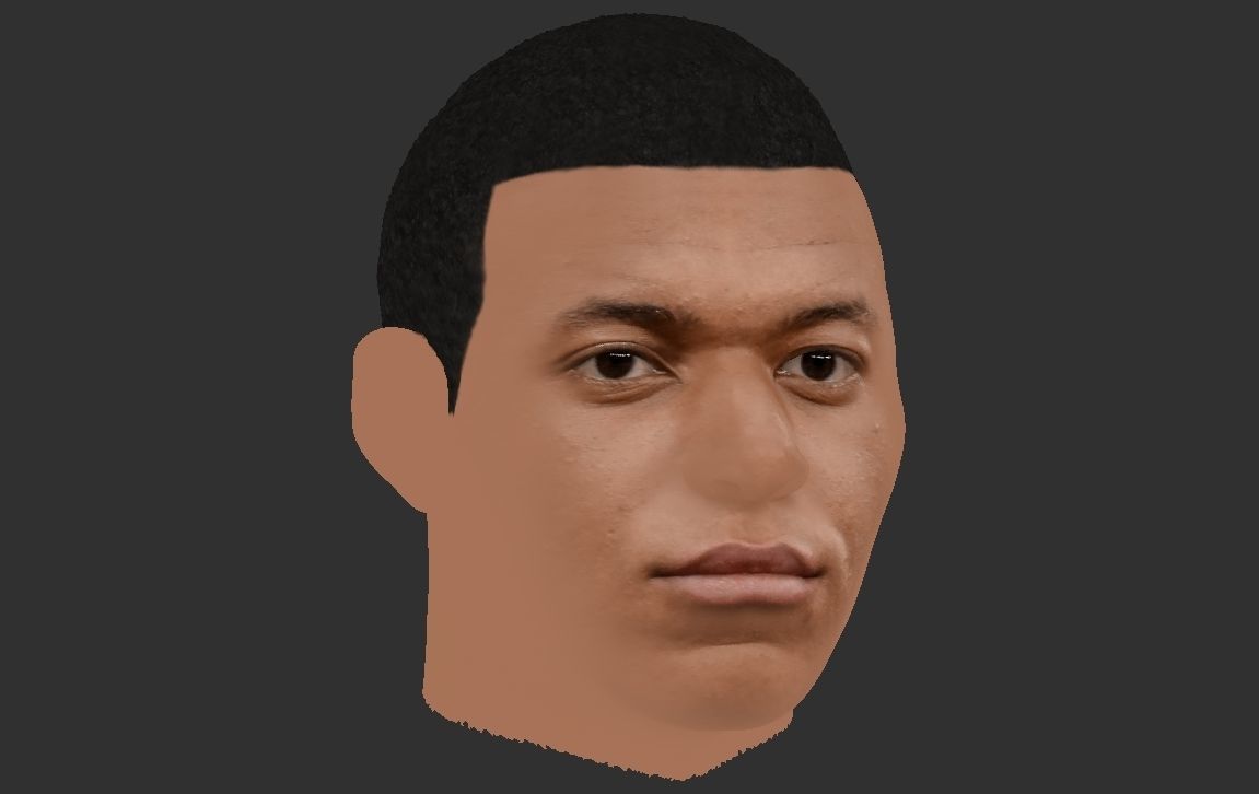 Kylian Mbappe 3D model_19