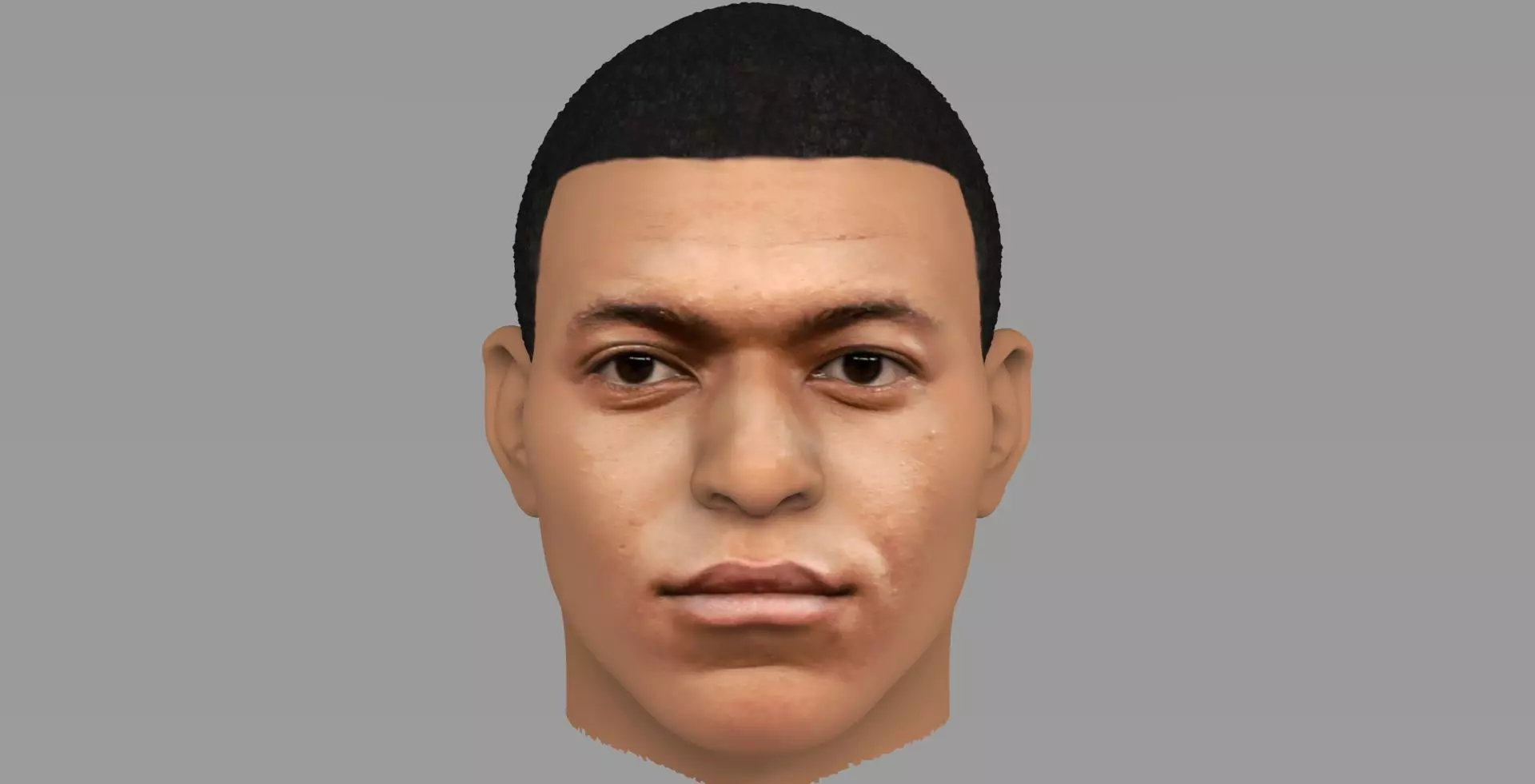 Kylian Mbappe 3D model_0