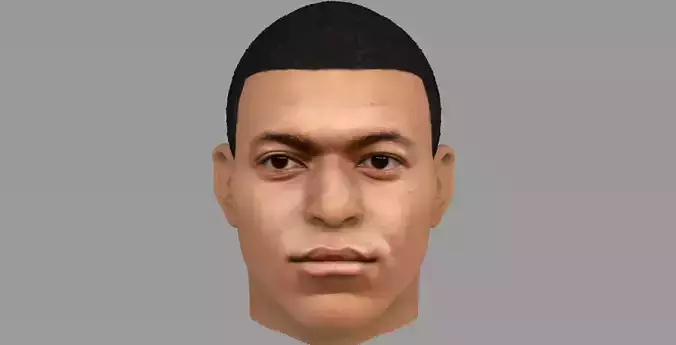 Kylian Mbappe 3D model