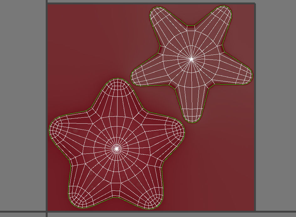 Starfish star shaped toy 3D model_14