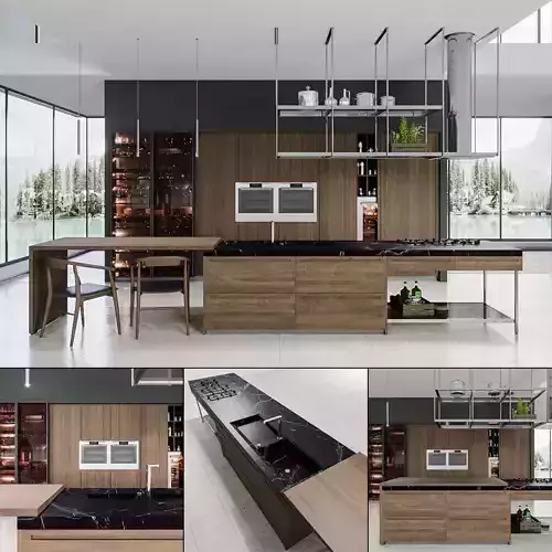 Kitchen 50 3D model