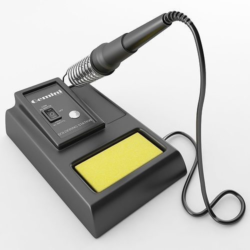 Soldering Iron Station 3D model