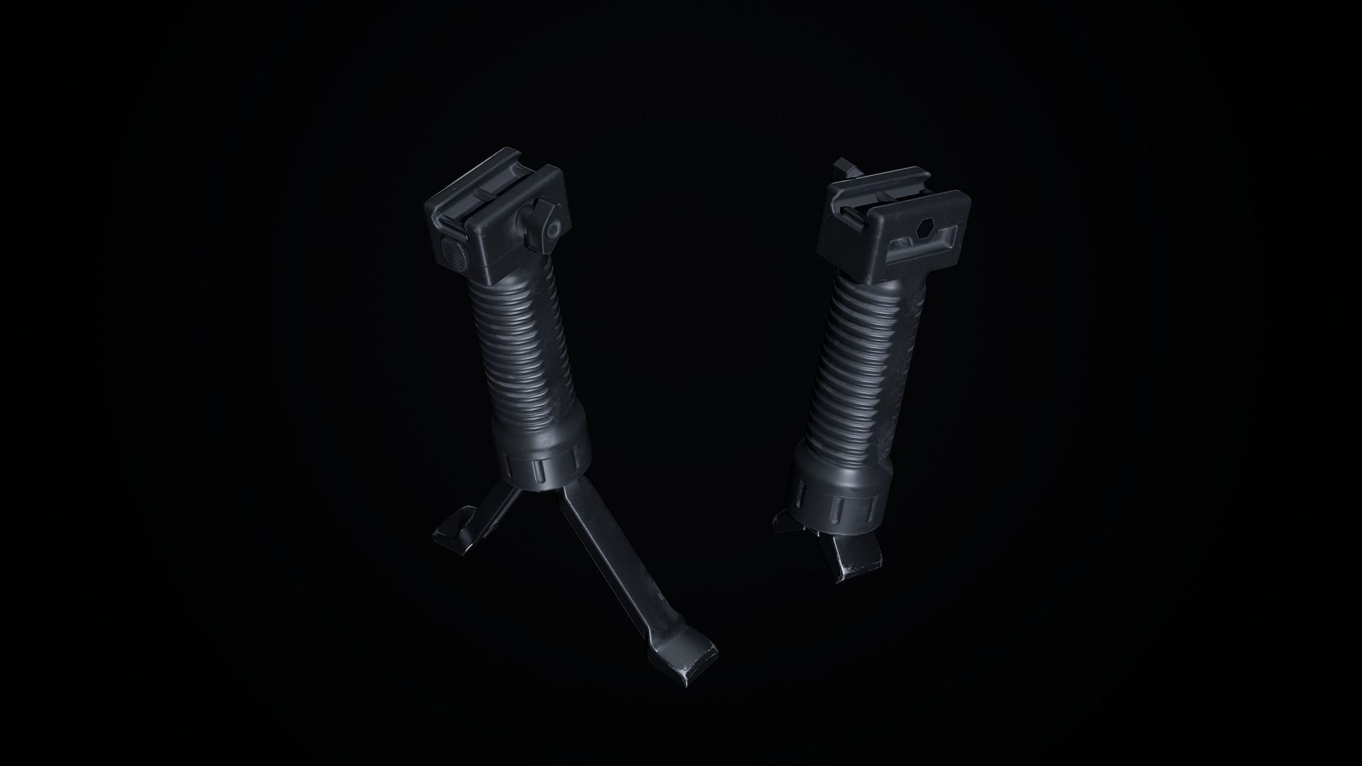 L85A2 - SA80 Variants Low-poly 3D model_6