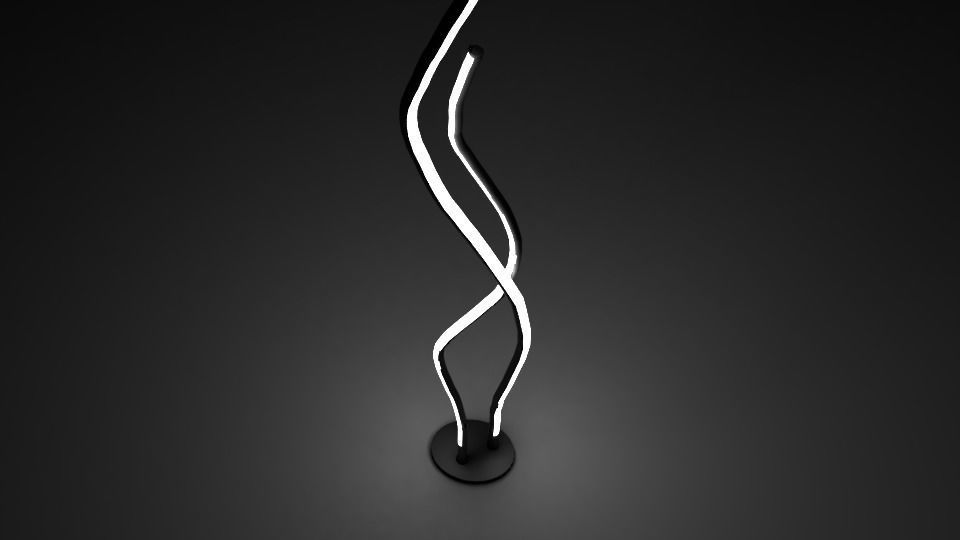 LED Novelty Floor Lamp Free 3D model_3