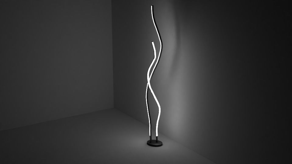 LED Novelty Floor Lamp Free 3D model_1