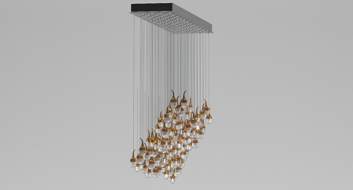 Amenities Chandelier 3D model_2