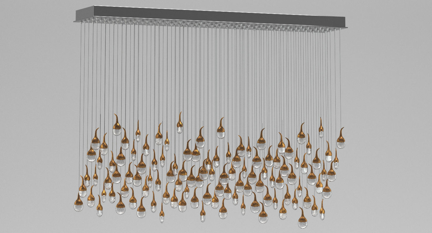 Amenities Chandelier 3D model_4