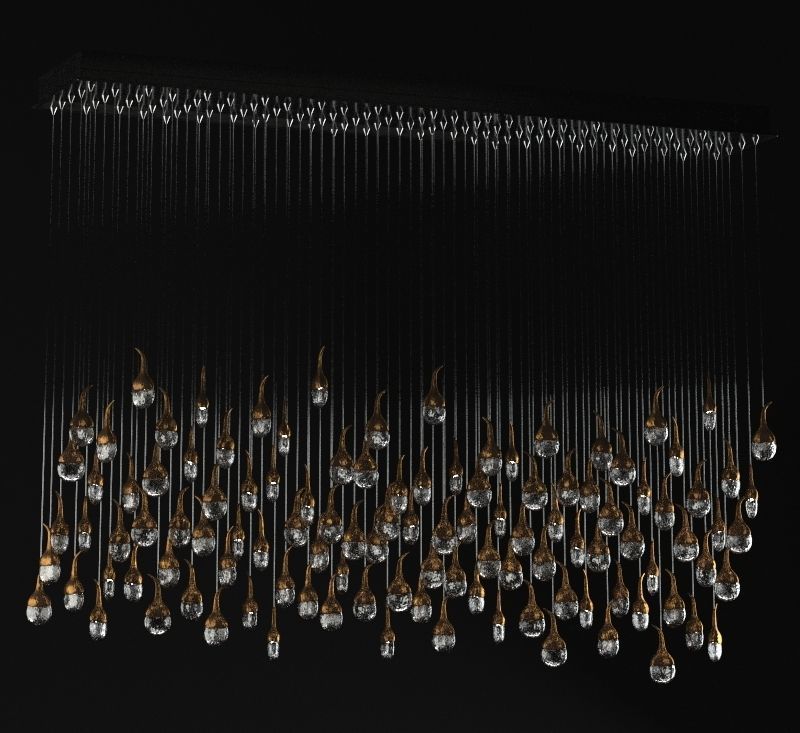 Amenities Chandelier 3D model_6
