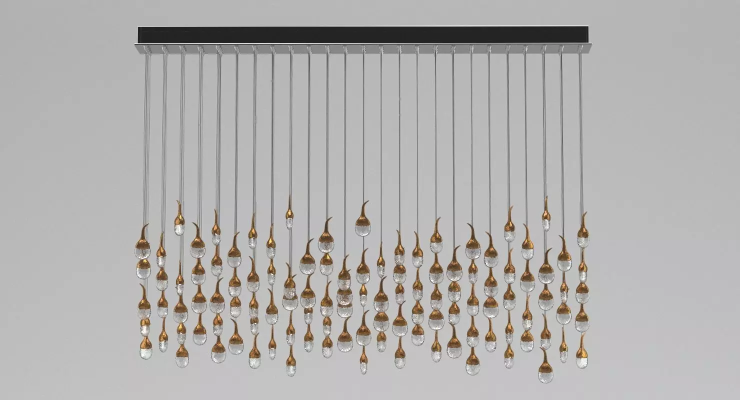 Amenities Chandelier 3D model_0