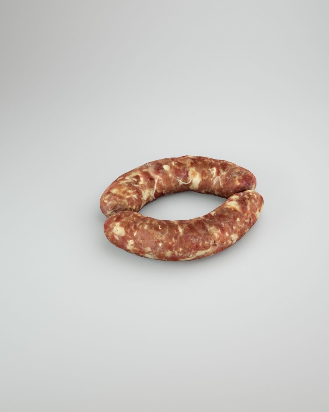 Raw Pork Sausage Free low-poly 3D model