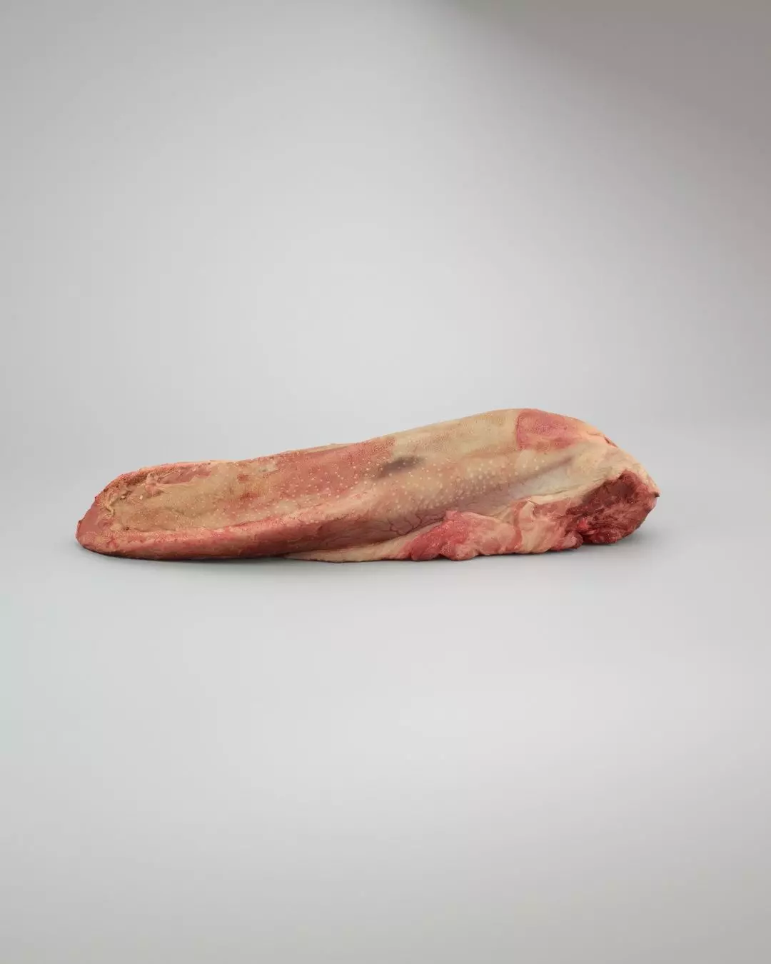 Raw Pig Tongue Low-poly 3D model_0