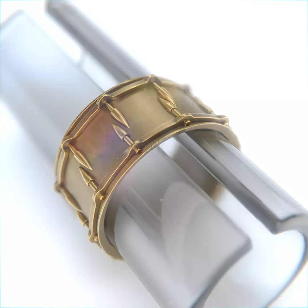 Snare drum RIng 3D print model_0