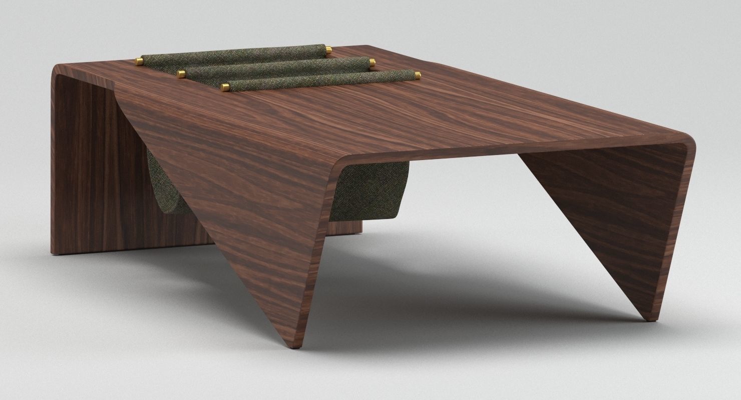 Andorinha Zalszupin Coffee Table 3D model_1