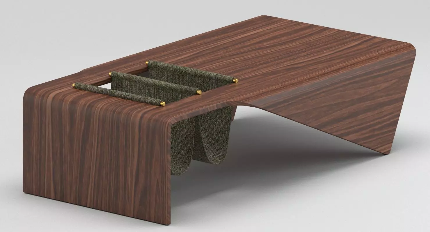 Andorinha Zalszupin Coffee Table 3D model_0