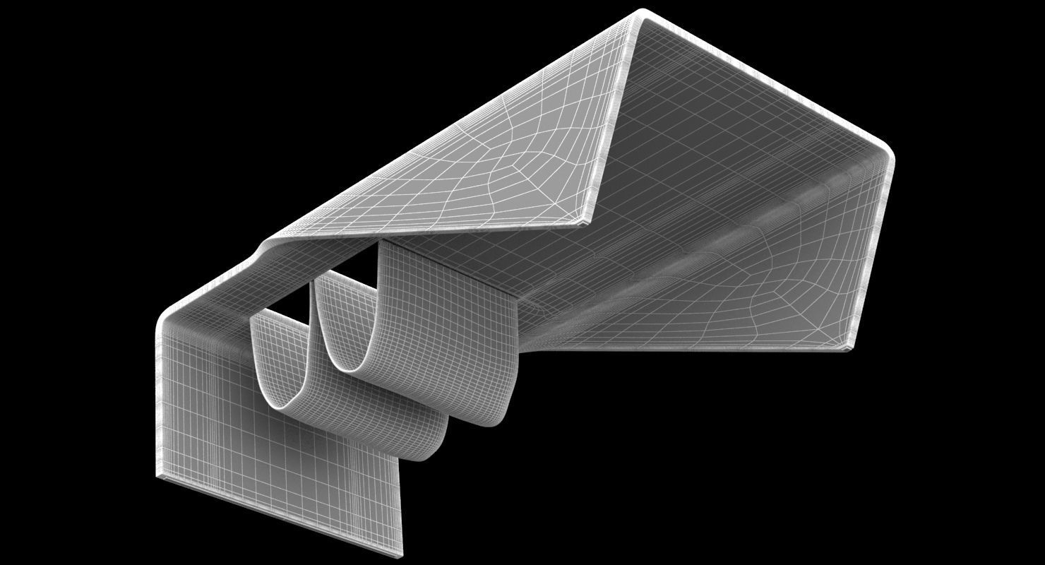 Andorinha Zalszupin Coffee Table 3D model_7