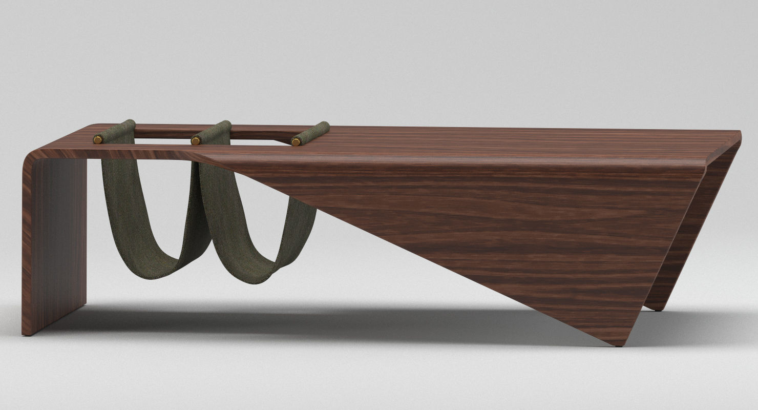 Andorinha Zalszupin Coffee Table 3D model_5