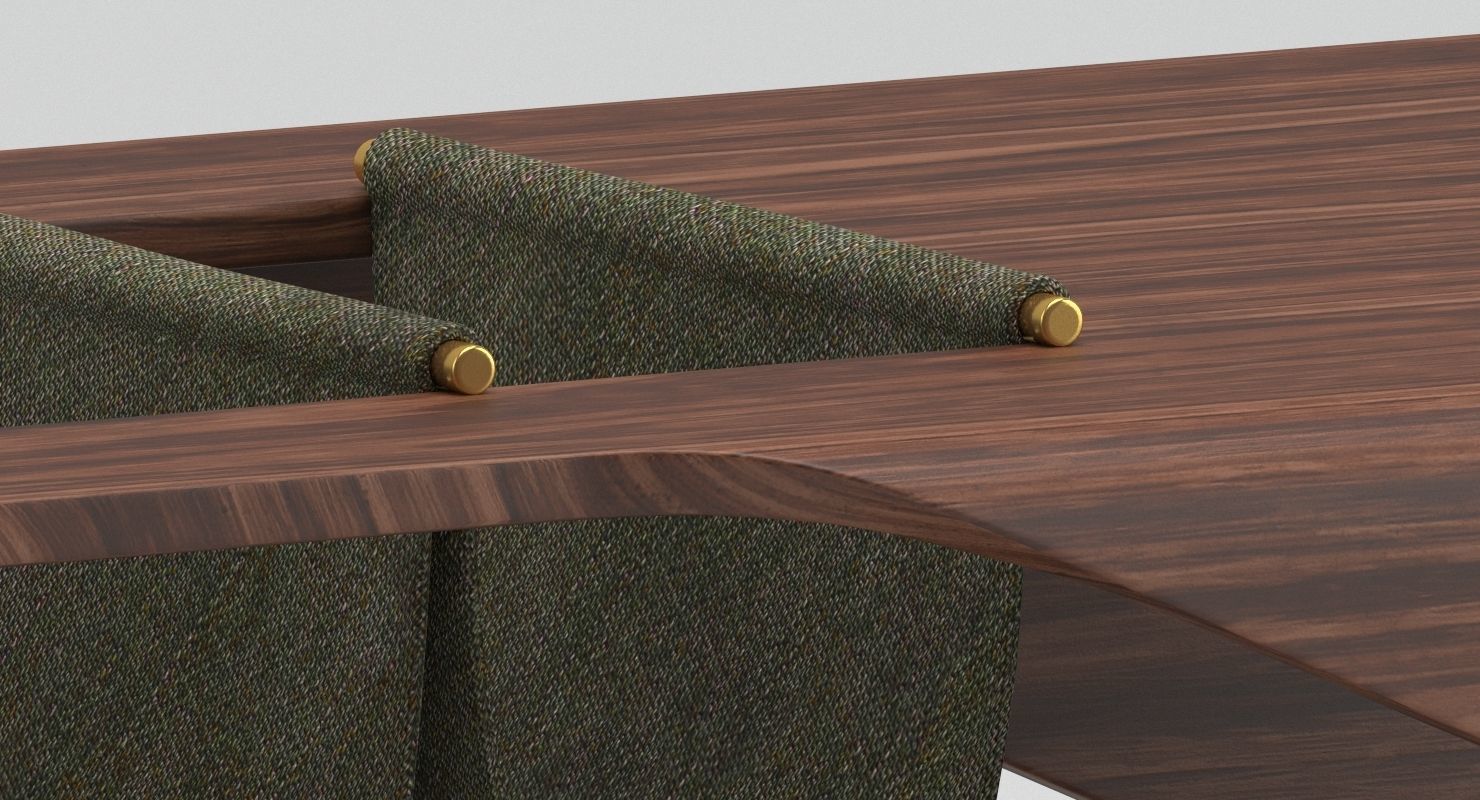 Andorinha Zalszupin Coffee Table 3D model_2