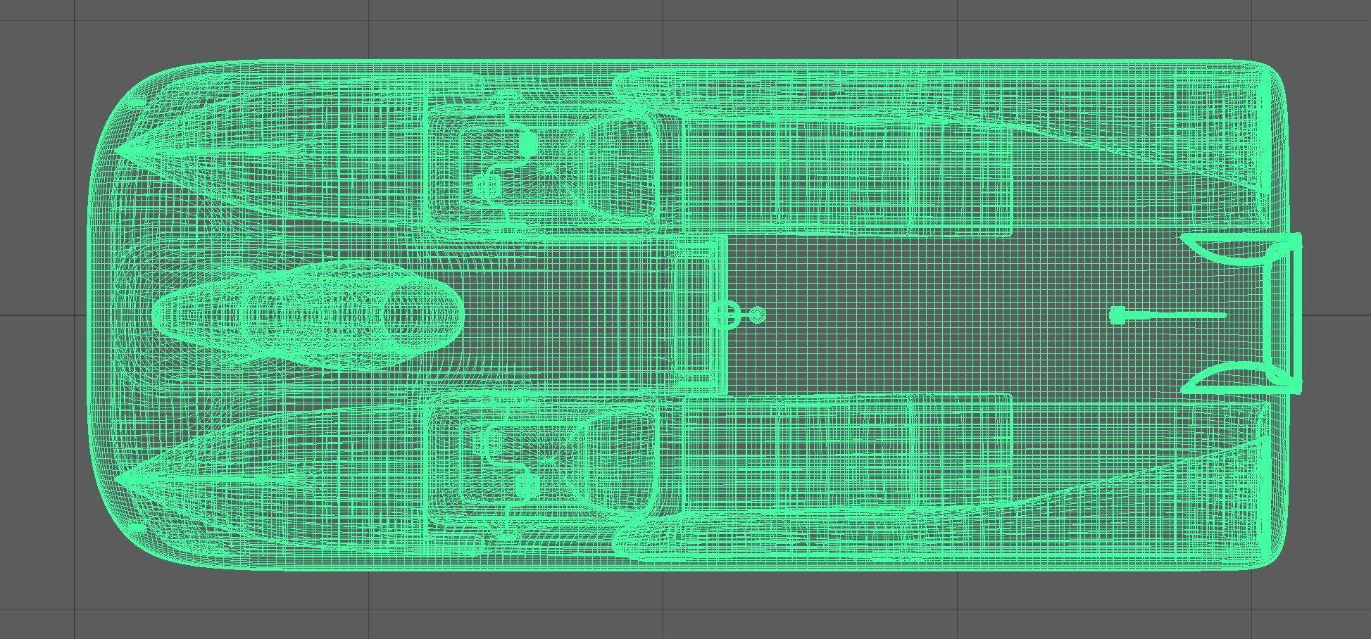3D Swan Pedal Boat 3D model_5