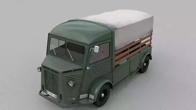 CITROEN HY PICKUP TRUCK 1948 3D model