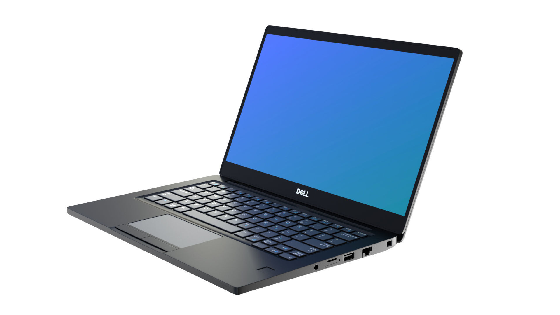 DELL Laptop Latitude7290 3D model_1