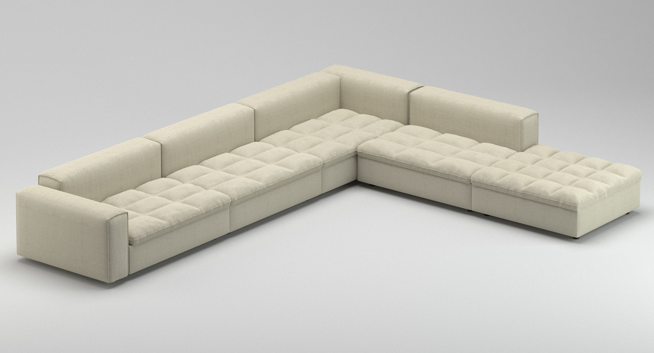 Arflex Divani Sofa 3D model_8