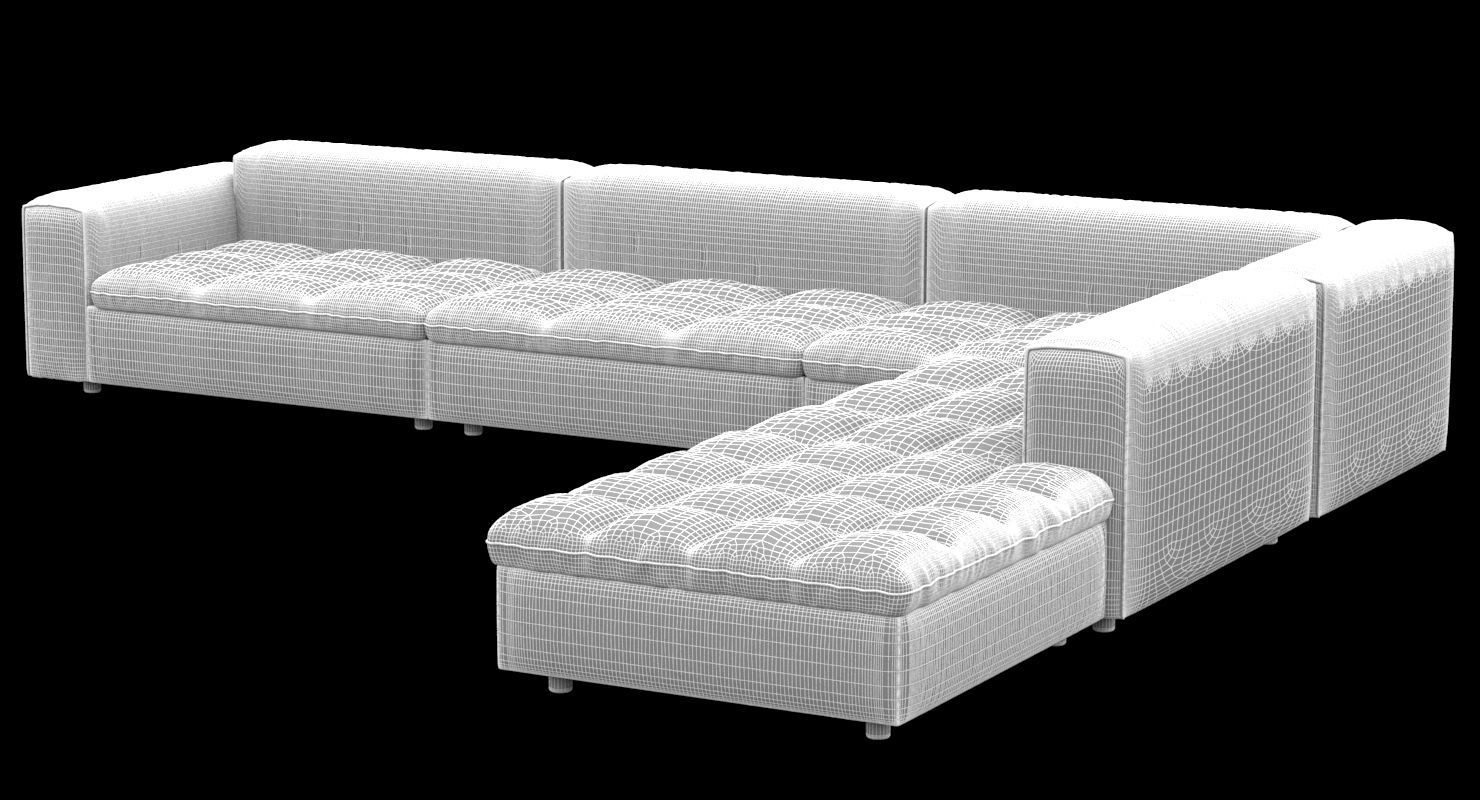 Arflex Divani Sofa 3D model_7