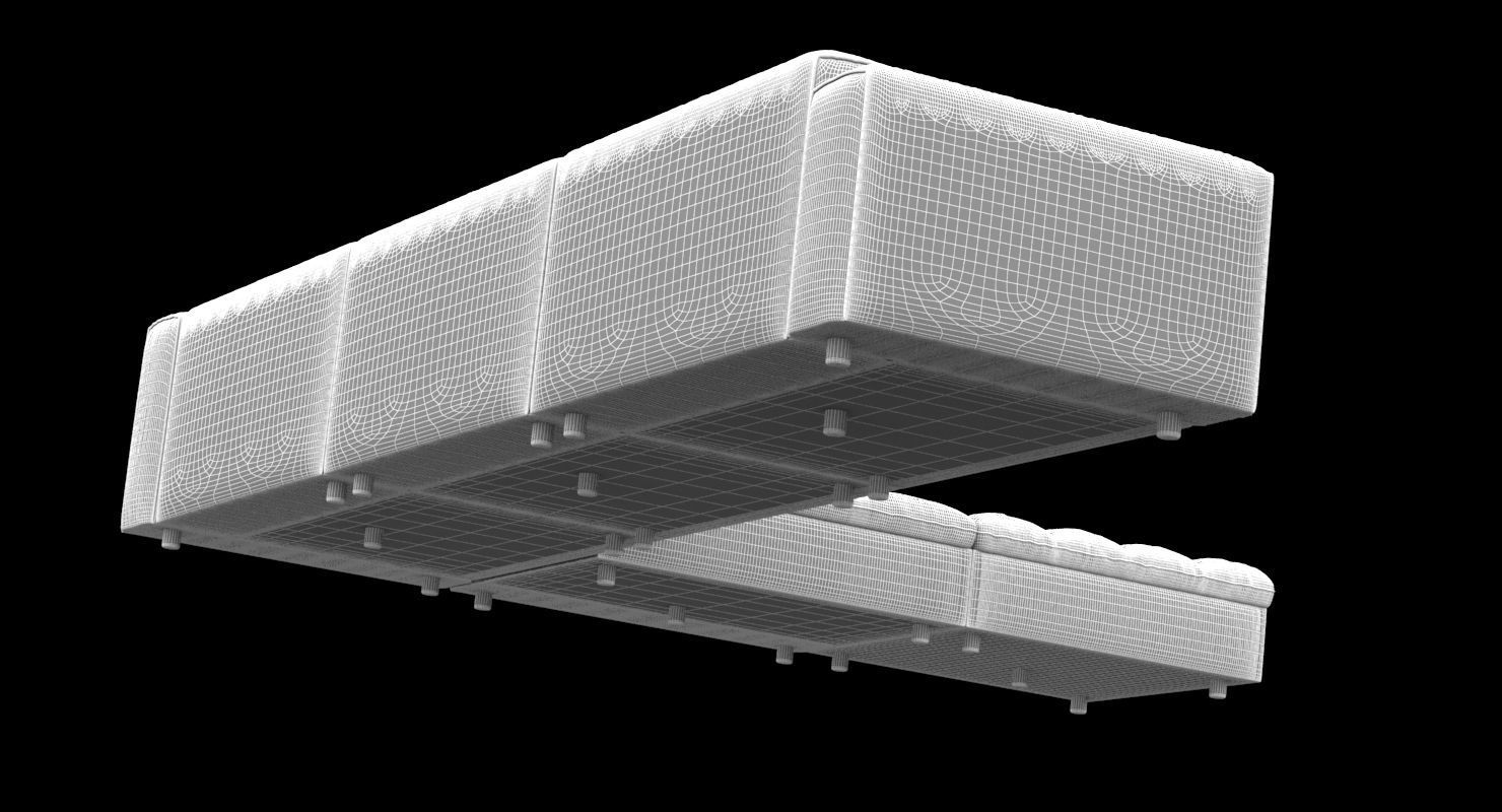 Arflex Divani Sofa 3D model_6