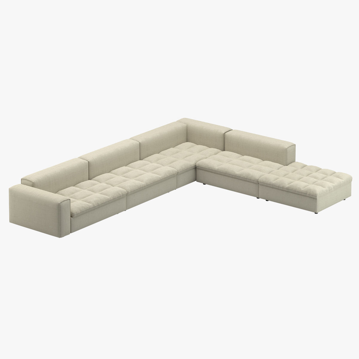 Arflex Divani Sofa 3D model_5