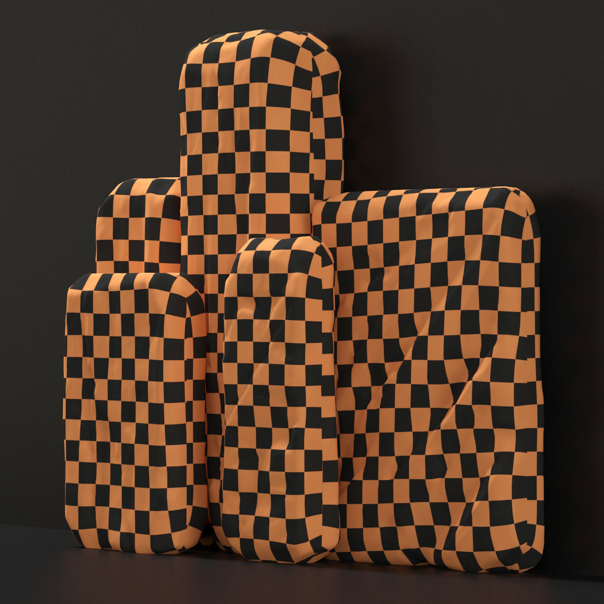 Slab stone rock big n1 3D model_11