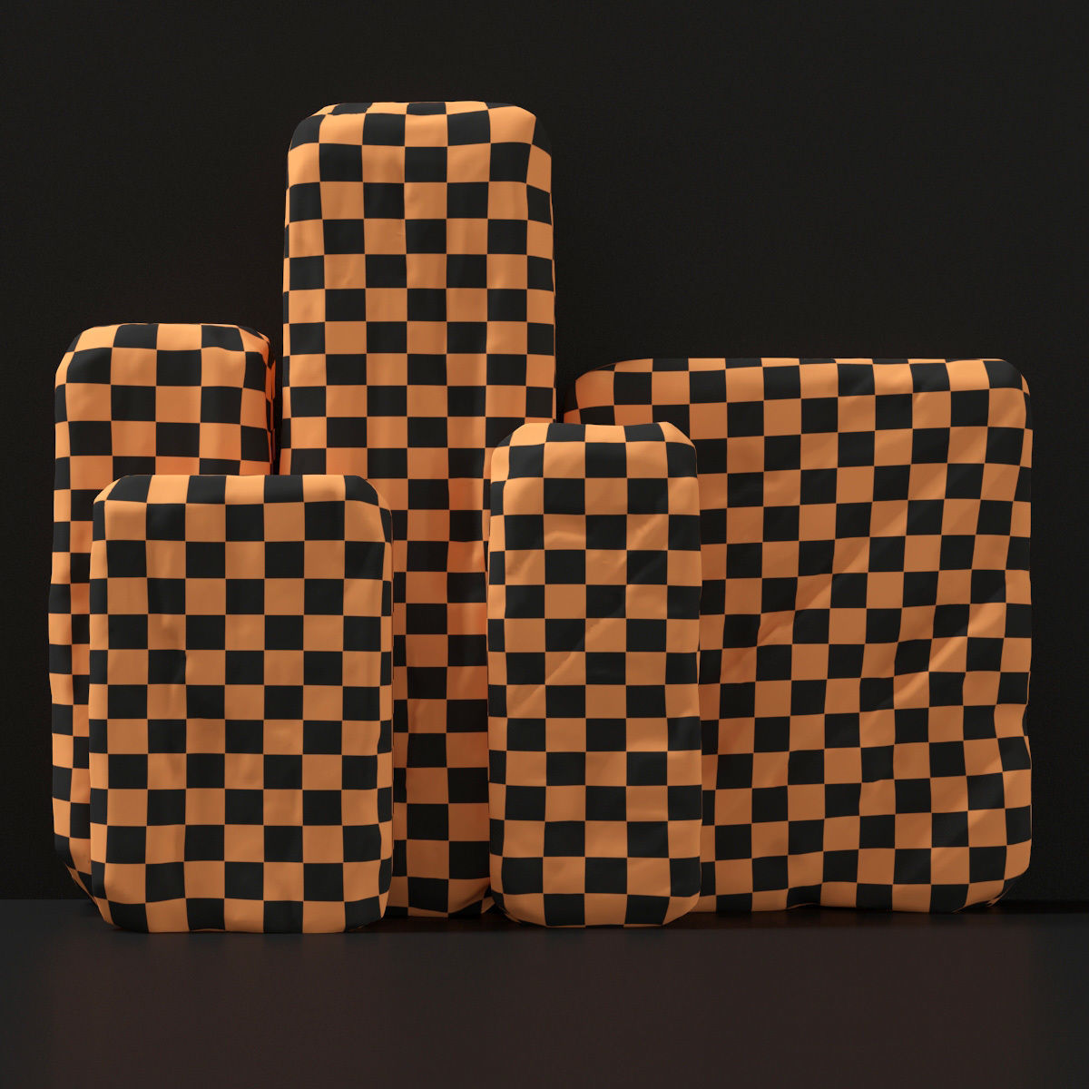 Slab stone rock big n1 3D model_12