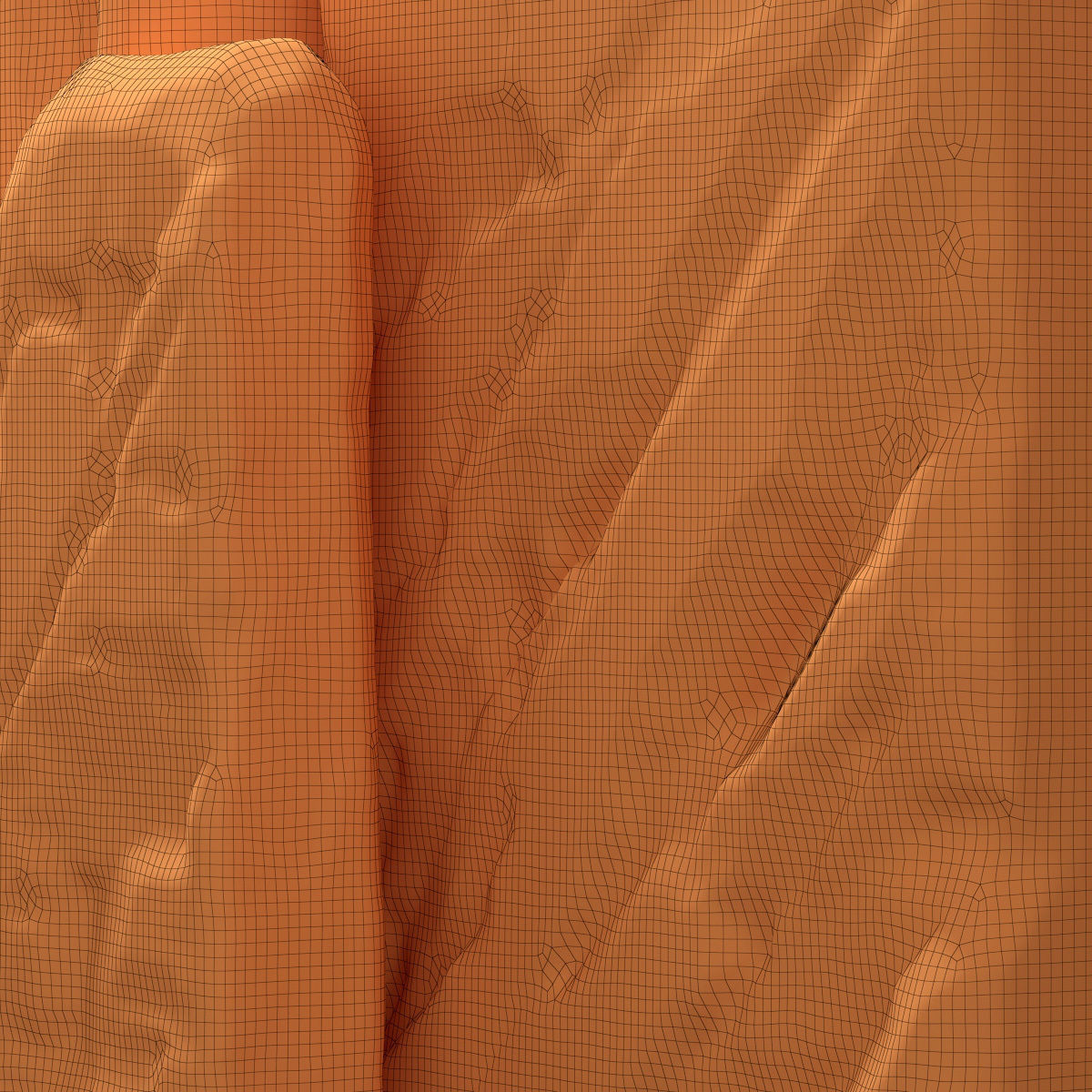 Slab stone rock big n1 3D model_14