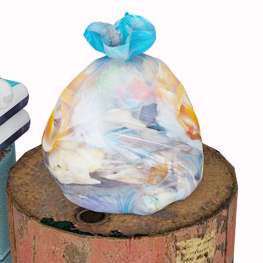Garbage Pack 3D model_9